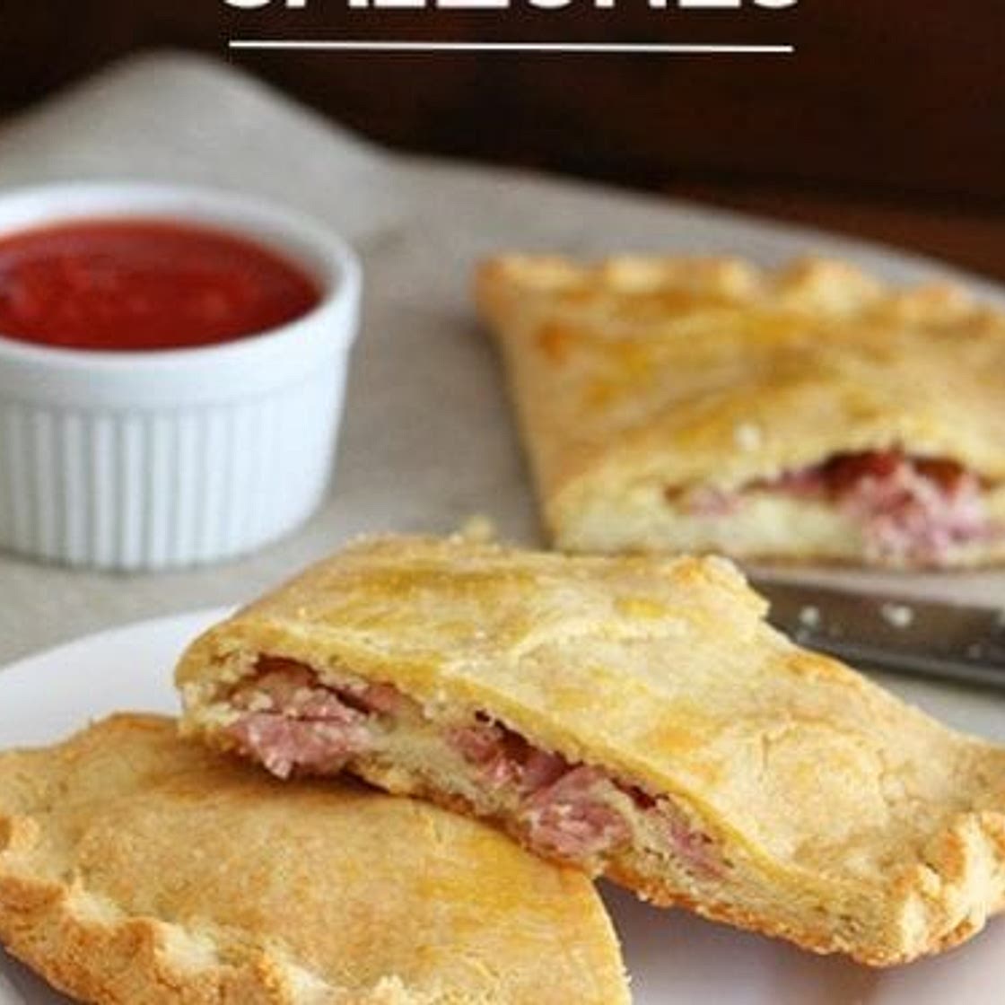 Ham & Cheese Calzones – Low Carb and Gluten-Free