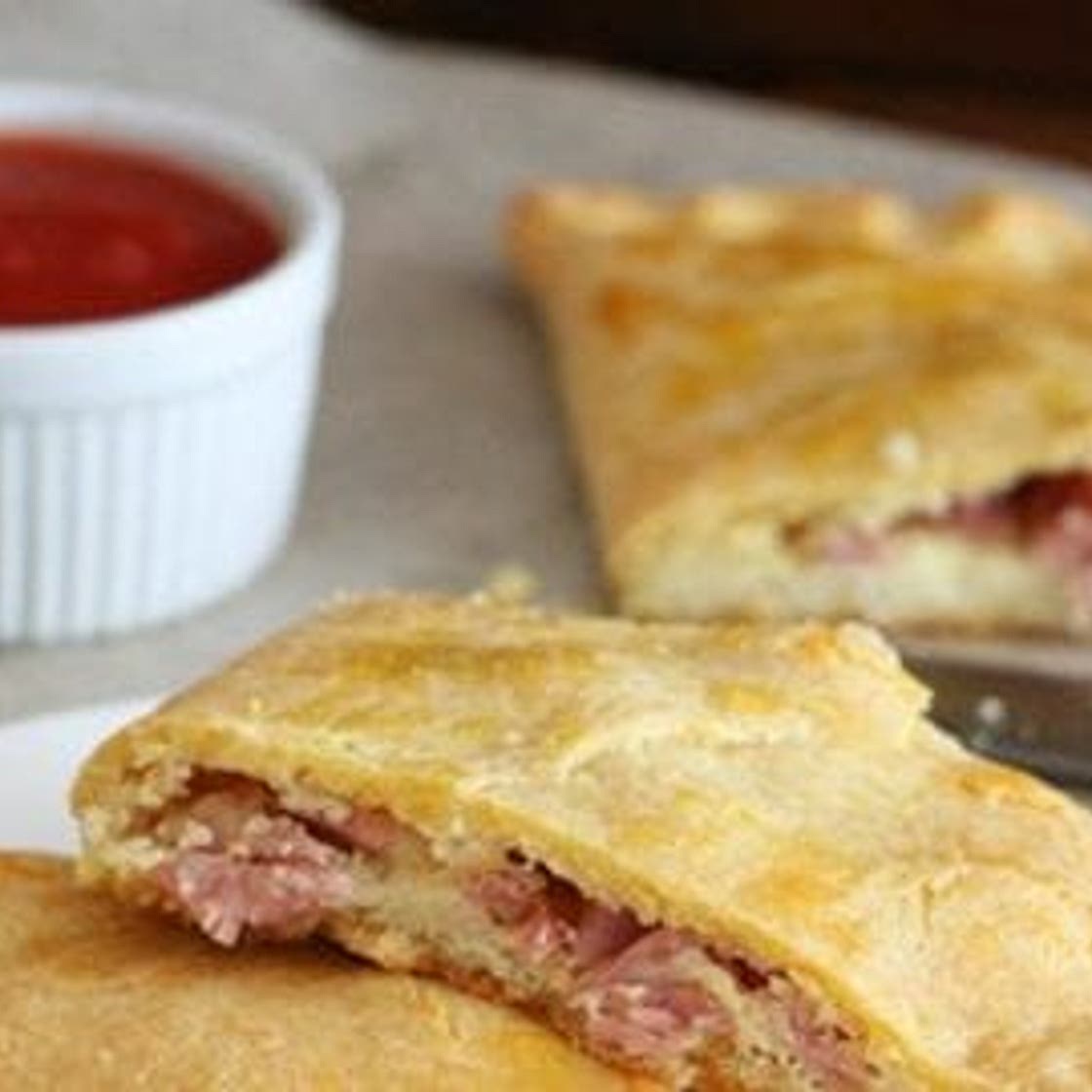 Ham & Cheese Calzones – Low Carb and Gluten-Free