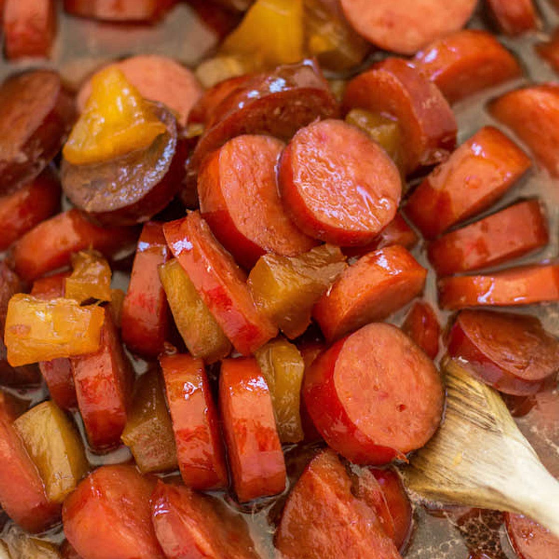 Kielbasa and Pineapple