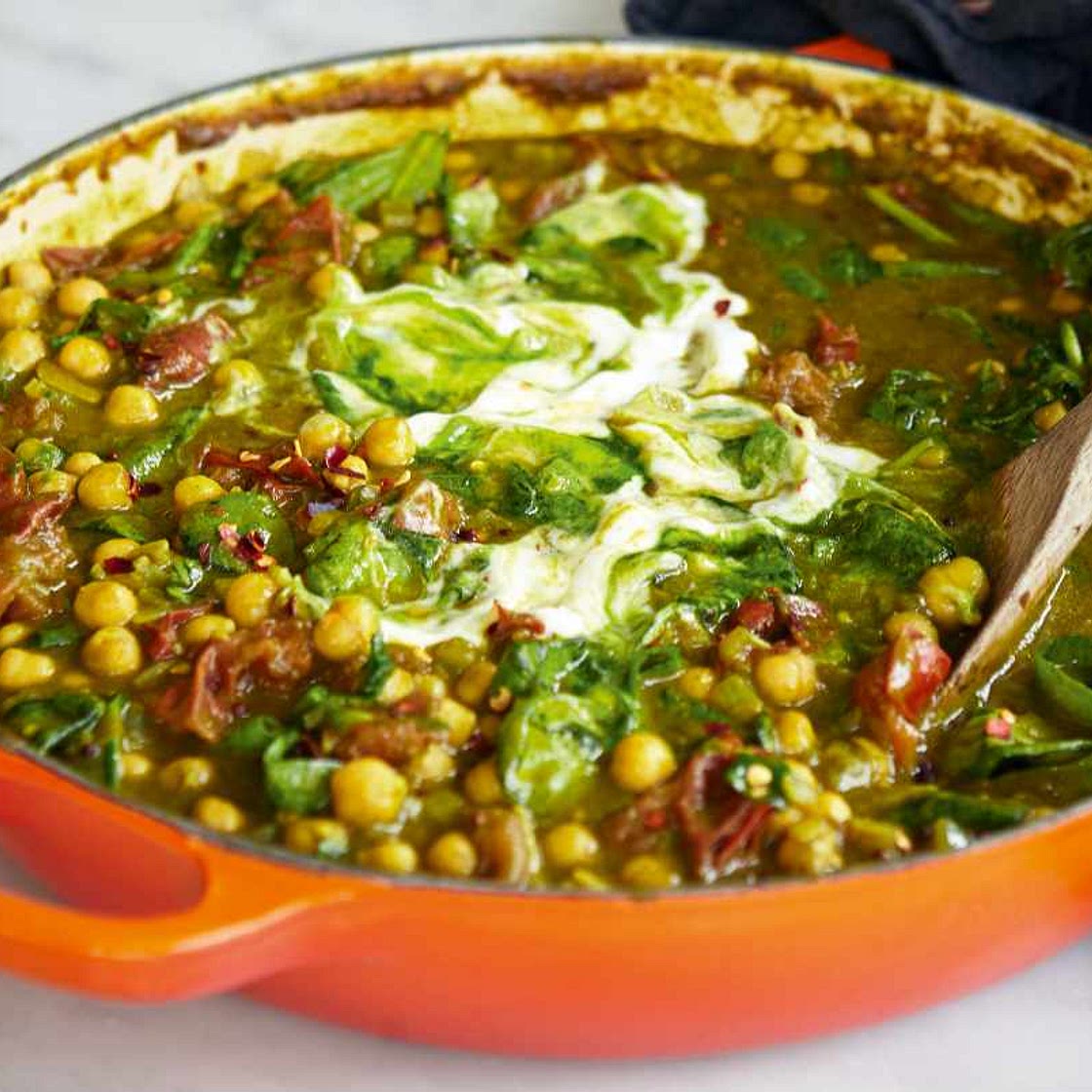 Spinach & Chickpea Curry