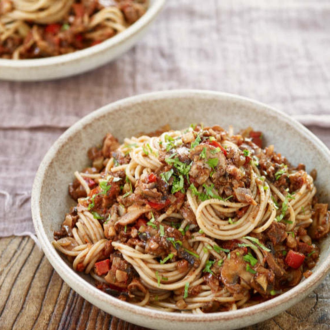 Mushroom & Walnut Ragu