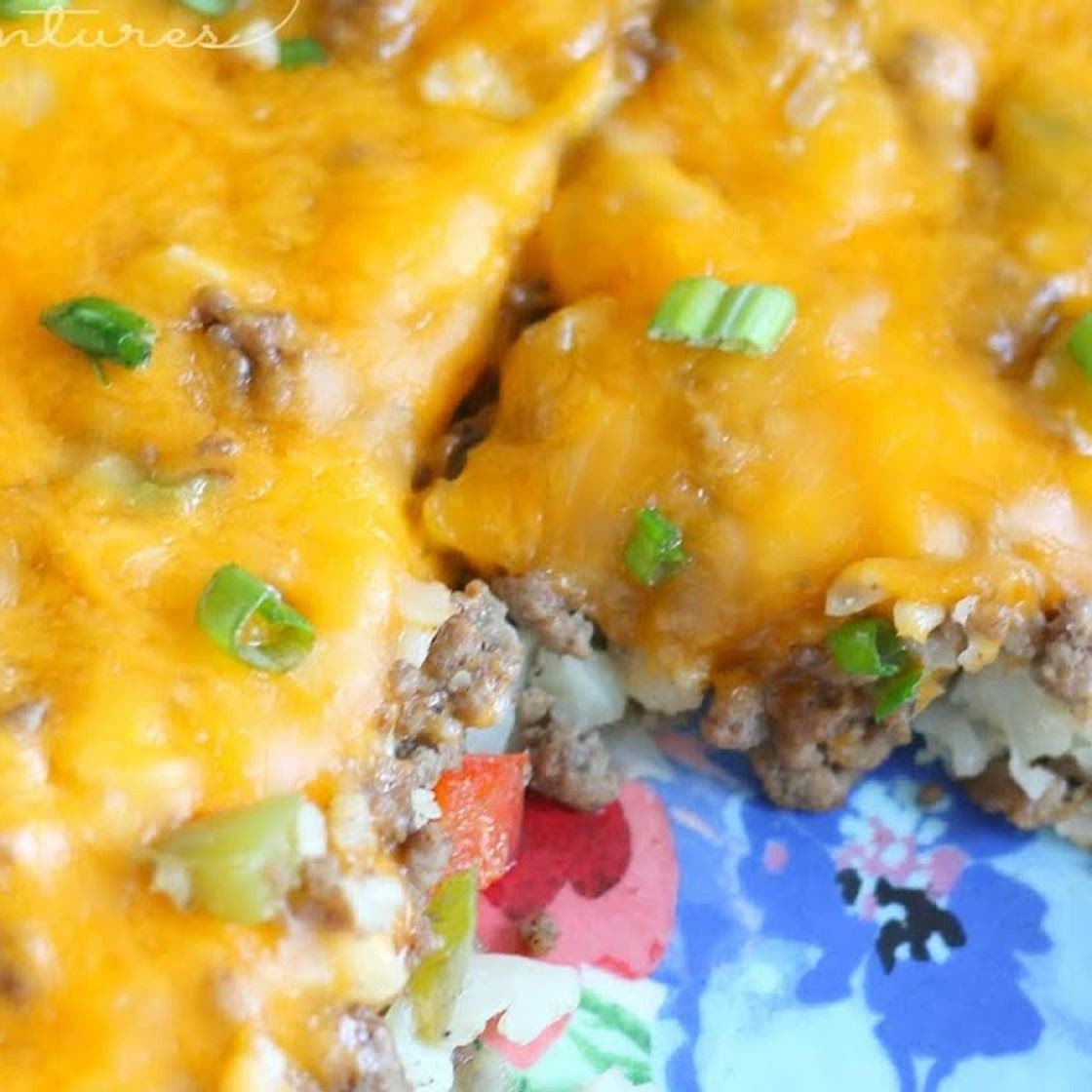 Ground Beef Cauliflower Hash
