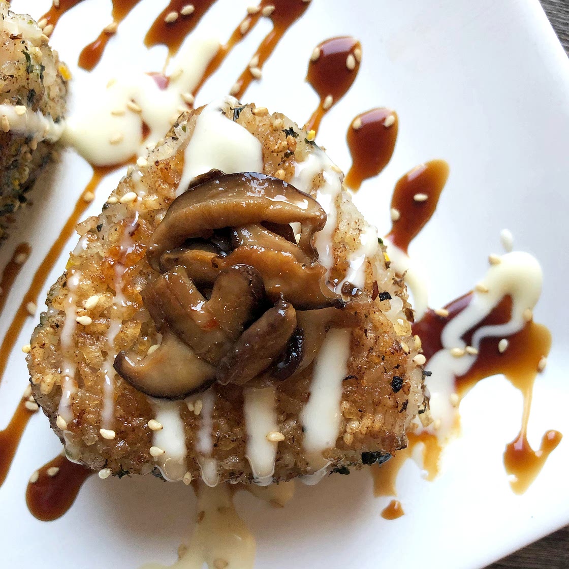 Vegetable Onigiri (Japanese Rice Balls)