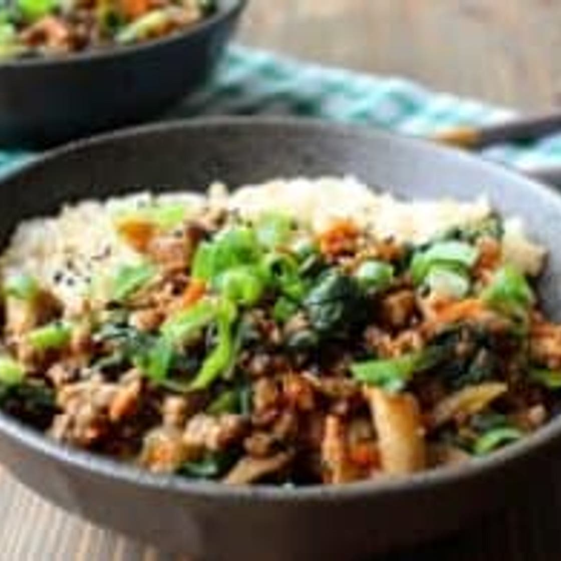 Easy Ground Pork Stir Fry