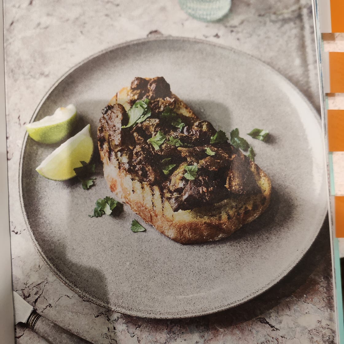 Dishoom Chicken Livers on Toast