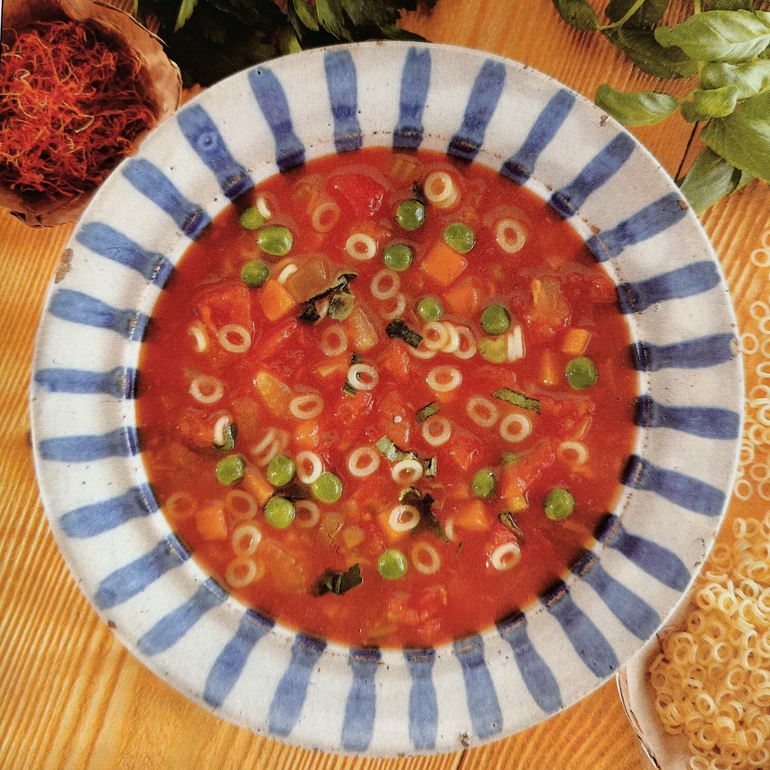 Vegetable Minestrone with Anellini