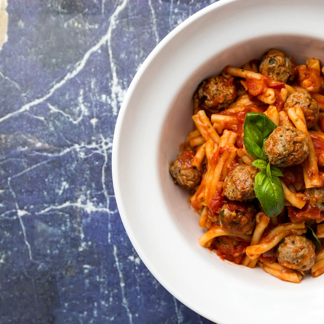 Kafta Meatball Pasta