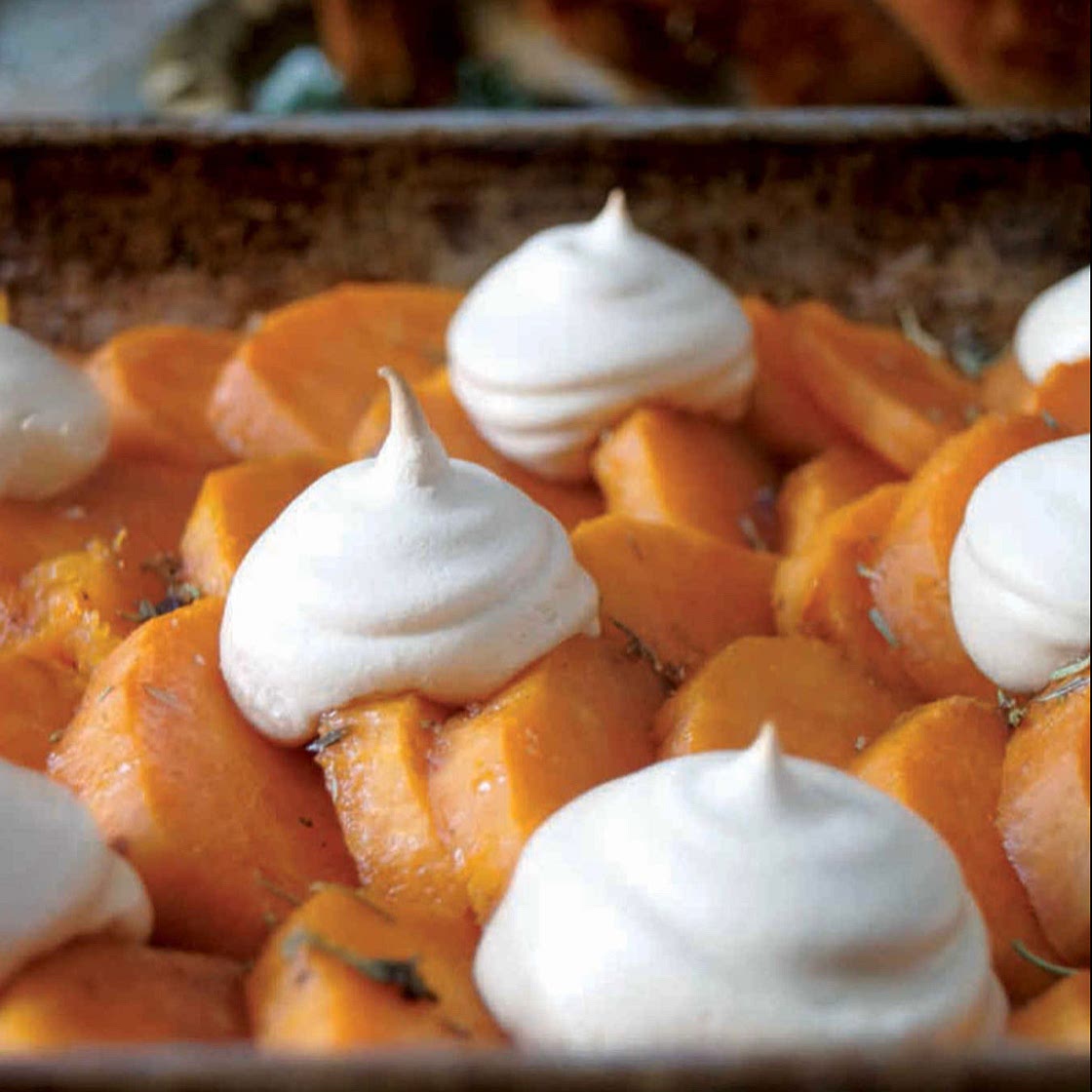 CANDIED SWEET POTATOES