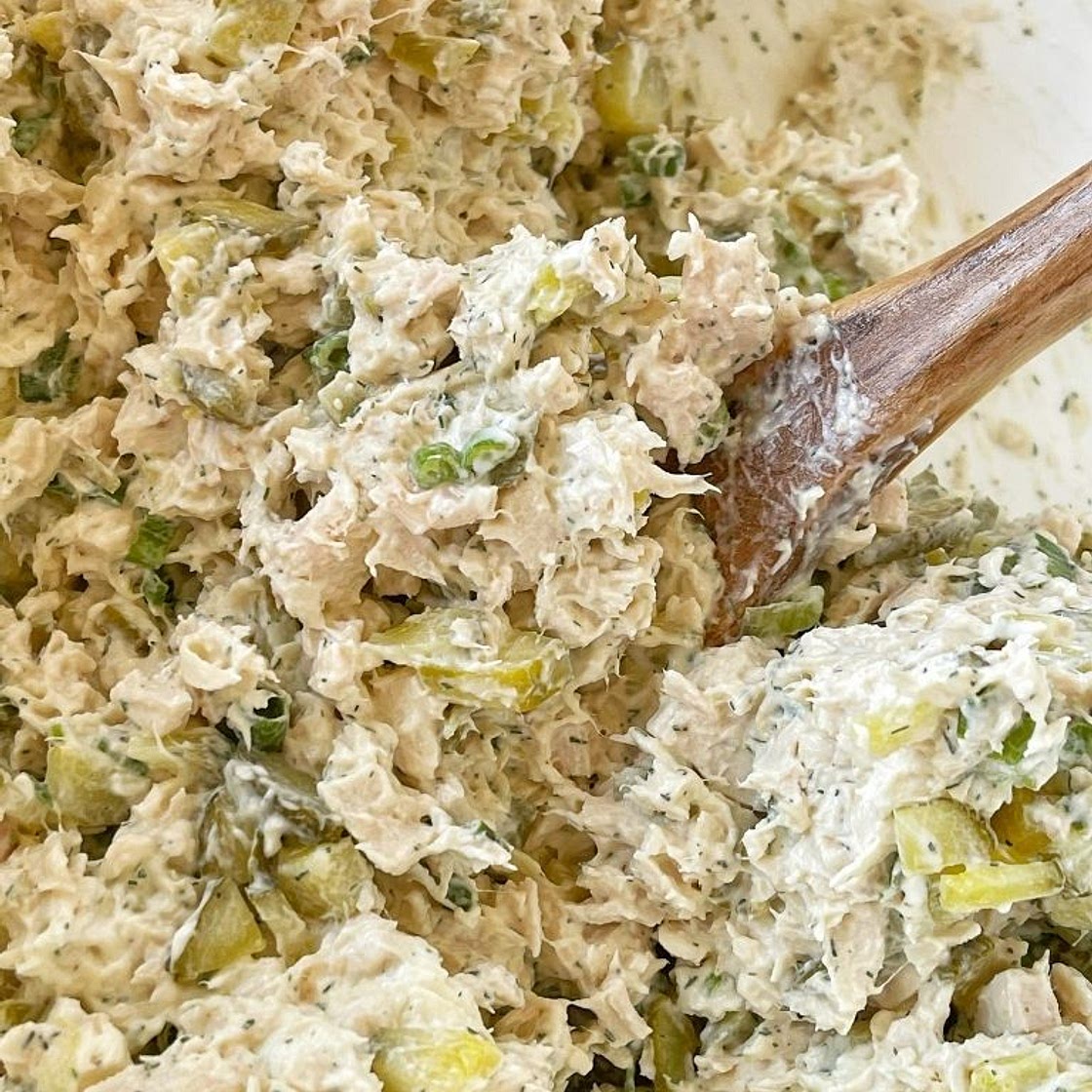 Dill Pickle Chicken Salad