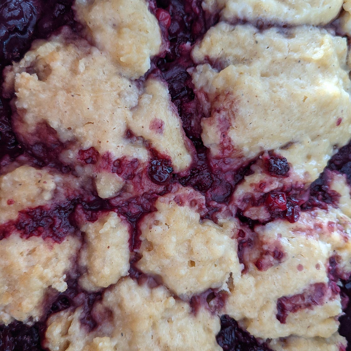 Cobbler aux fruits à la mijoteuse