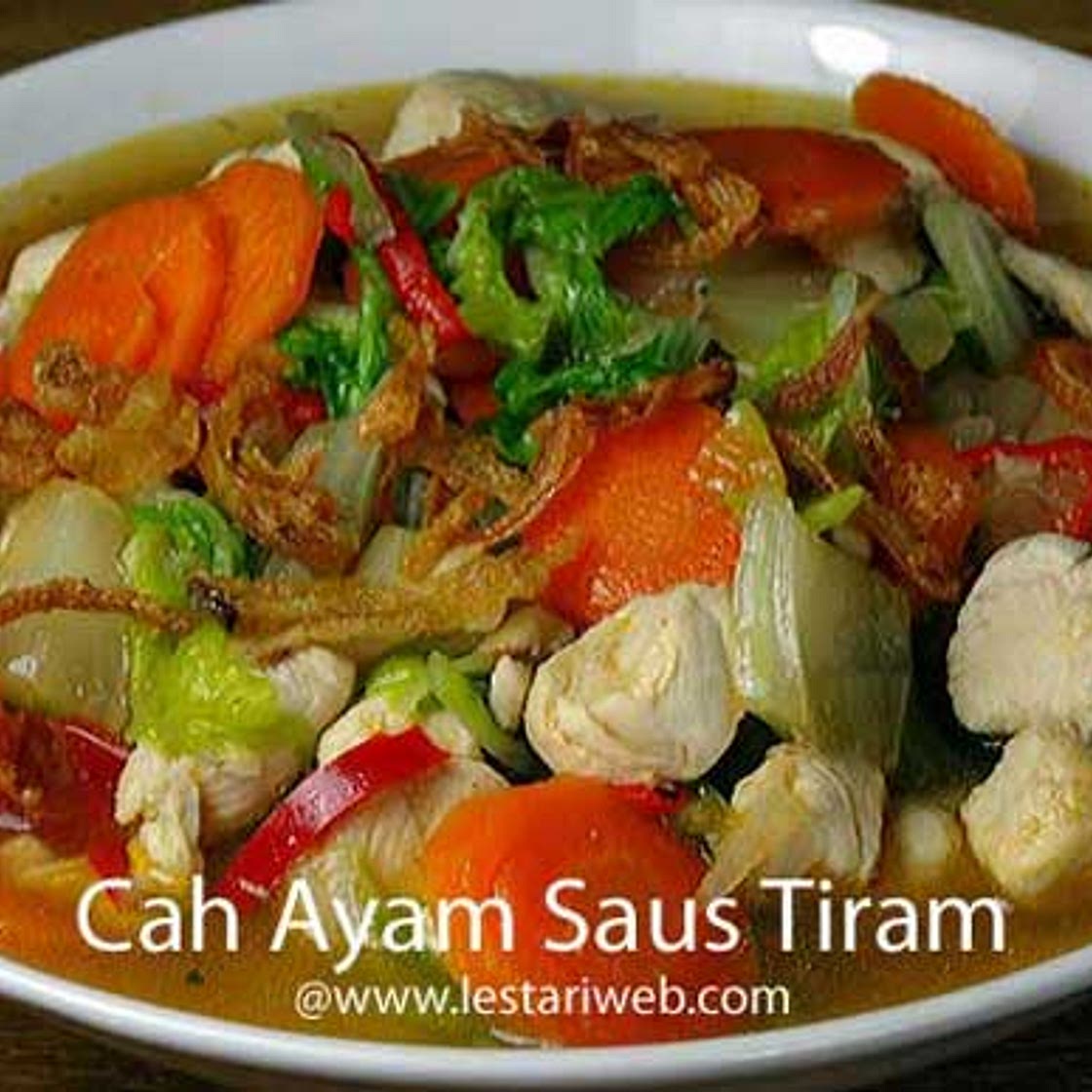Chicken & Vegetable in Oyster Sauce
