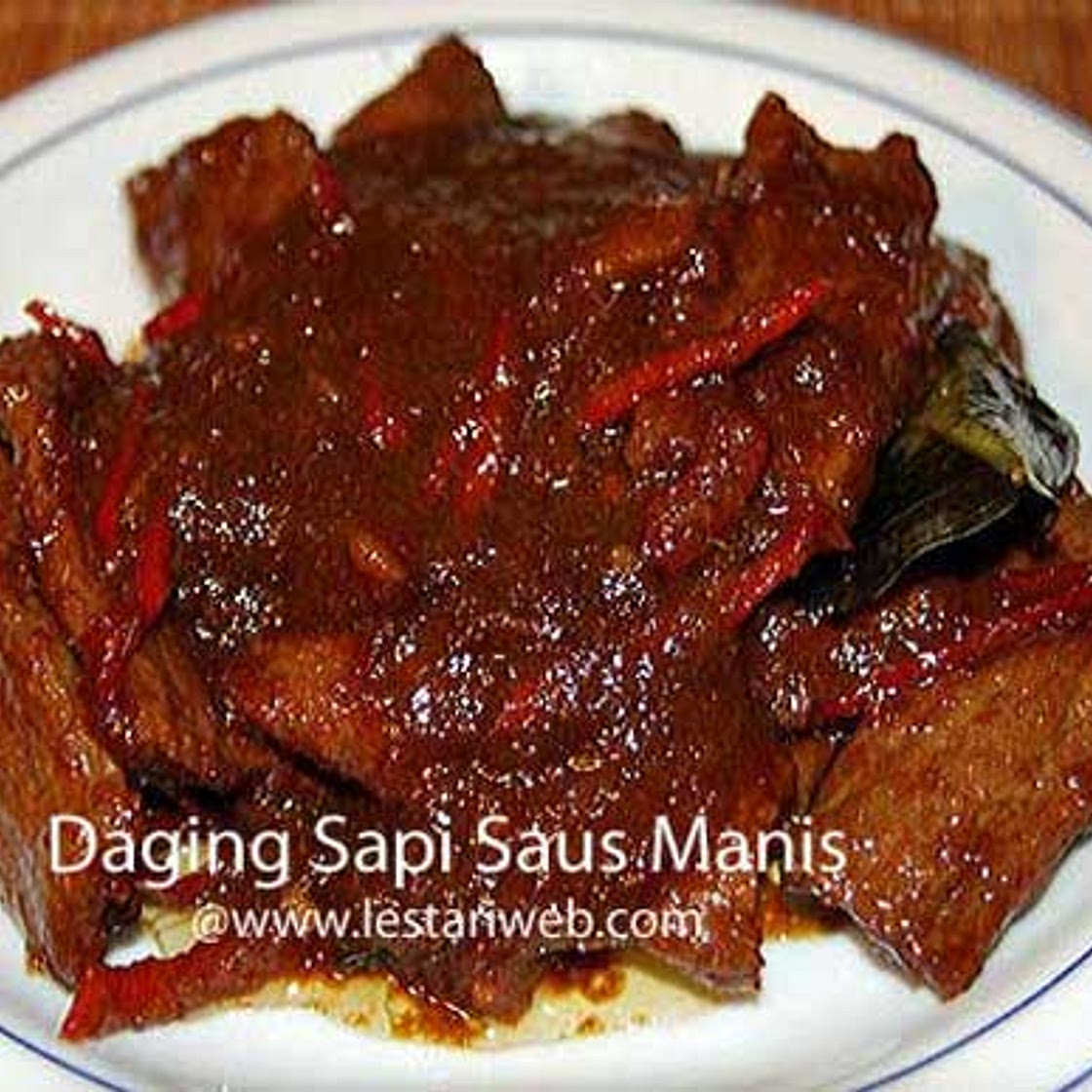 Beef With Sweet Sauce