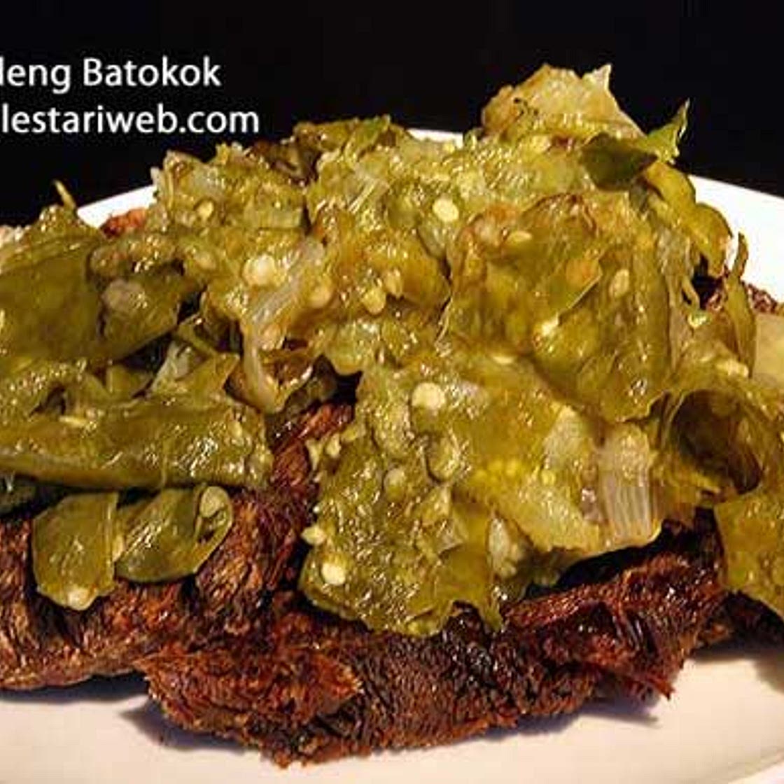 Dried Beef with Spicy Sambal