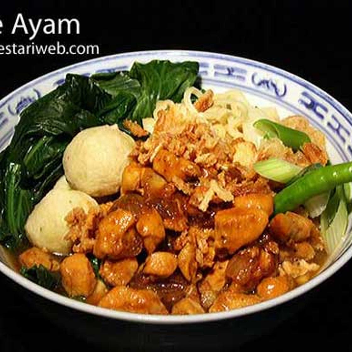 Indonesian Chicken Noodles