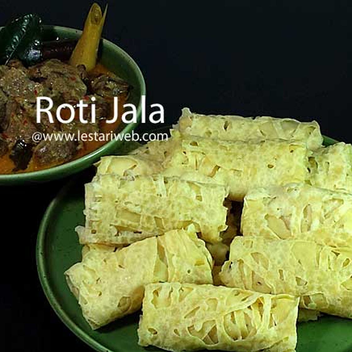 Lacy Pancake | Roti Jala