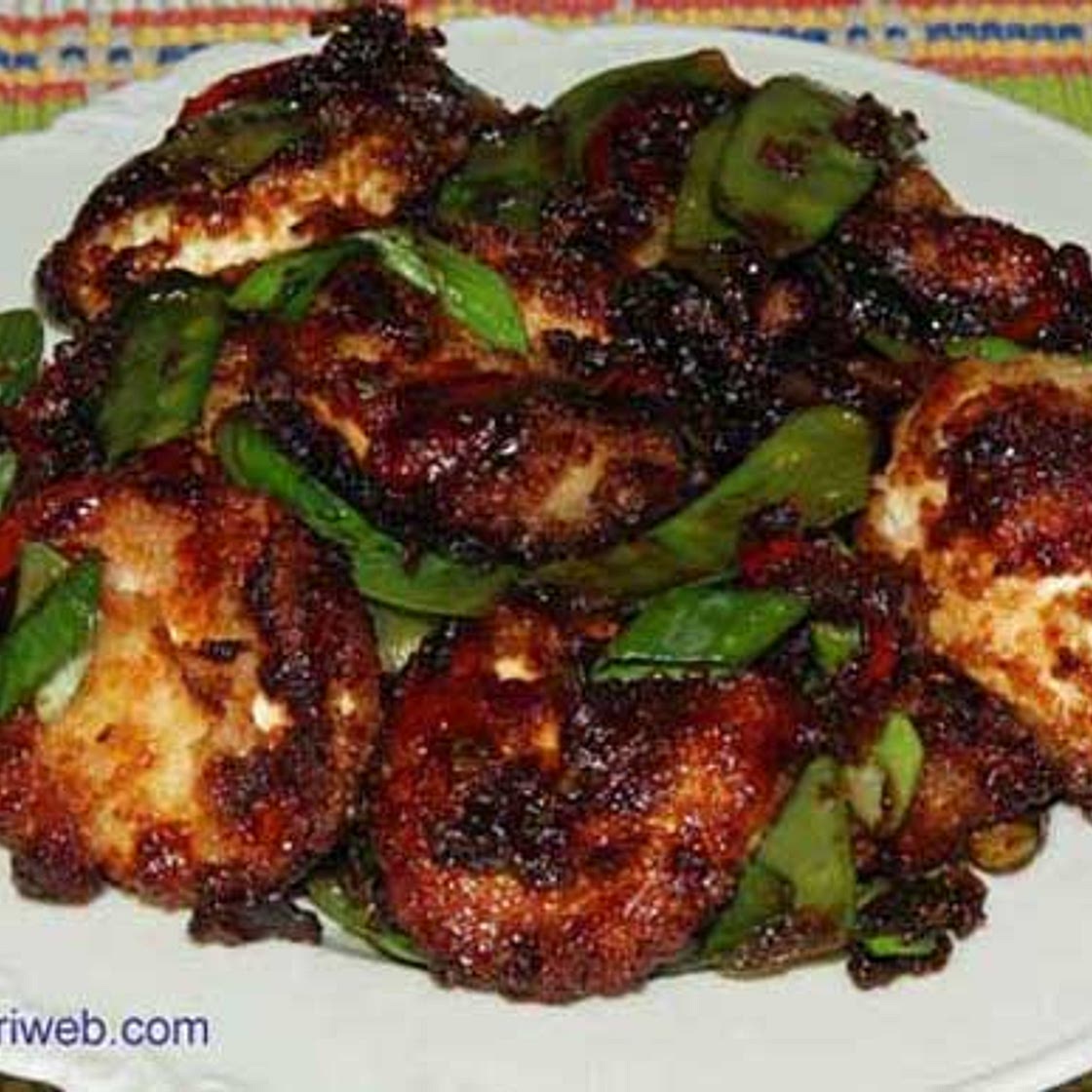 Silken Tofu With Satay Sauce
