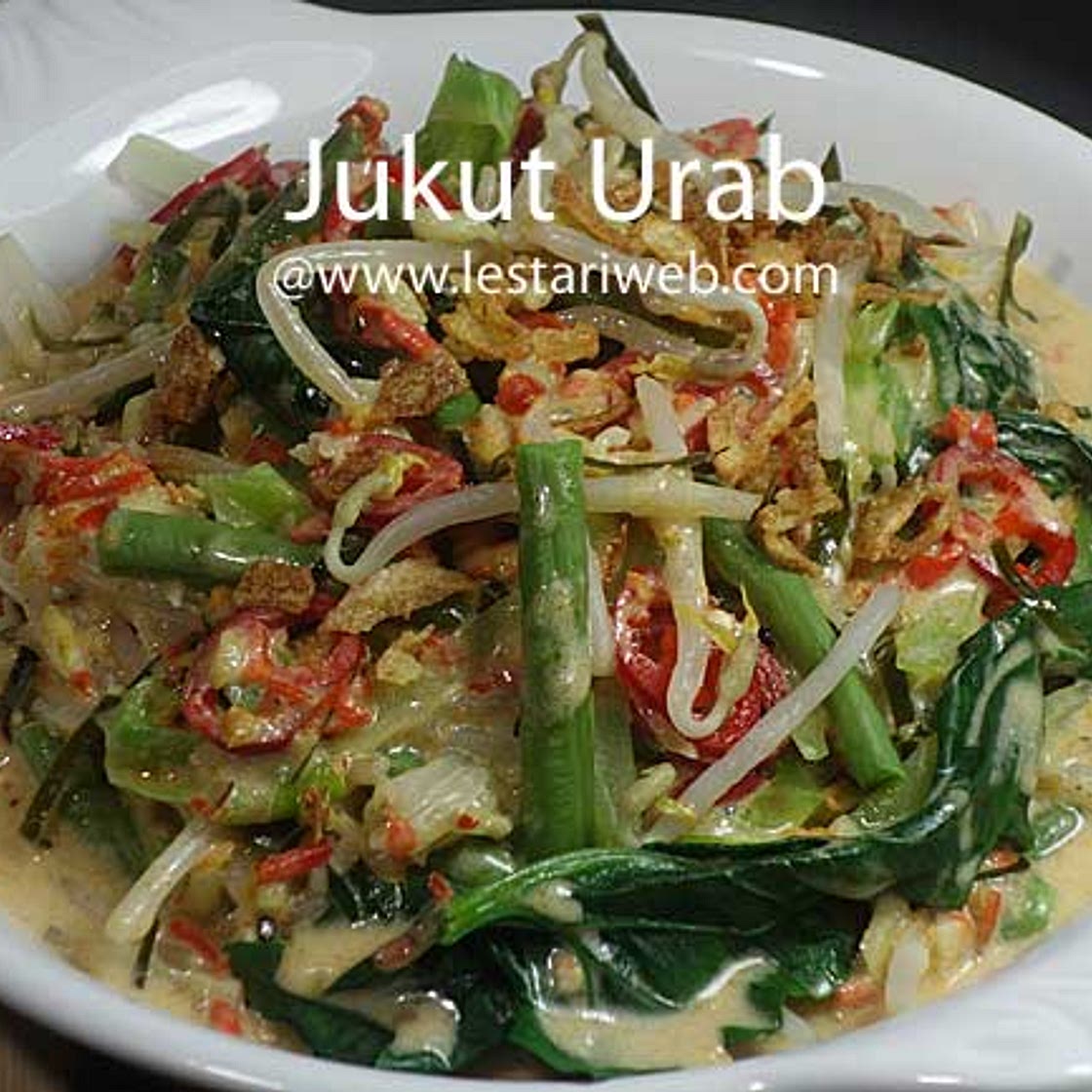 Balinese Vegetables Salad with Coconut Milk Dressing
