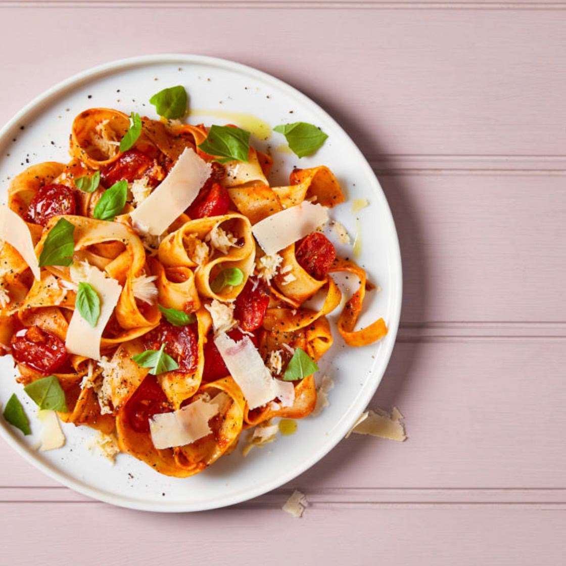 Tomato, Crab & Fennel Pappardelle