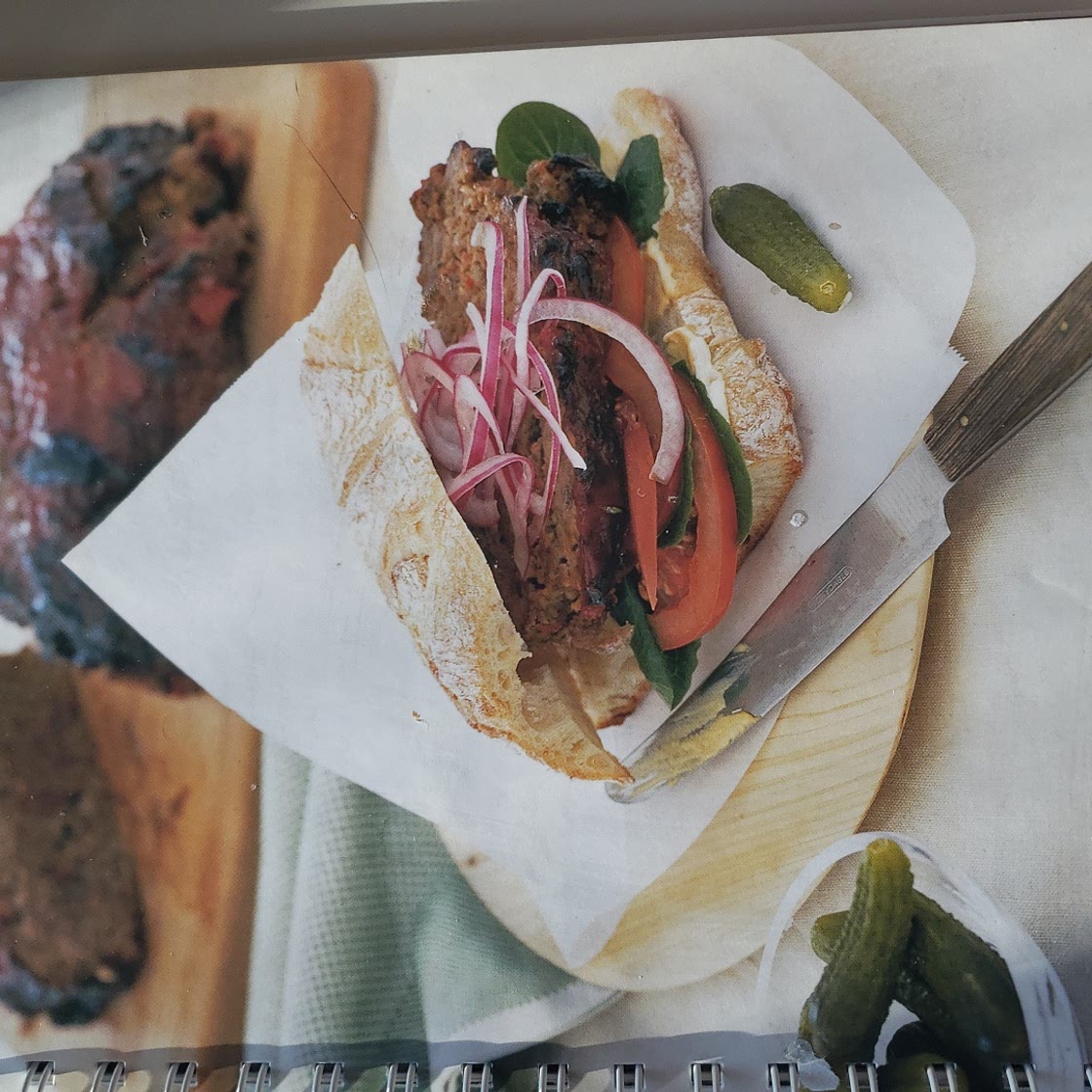 Meatloaf with Bell Pepper and Onion