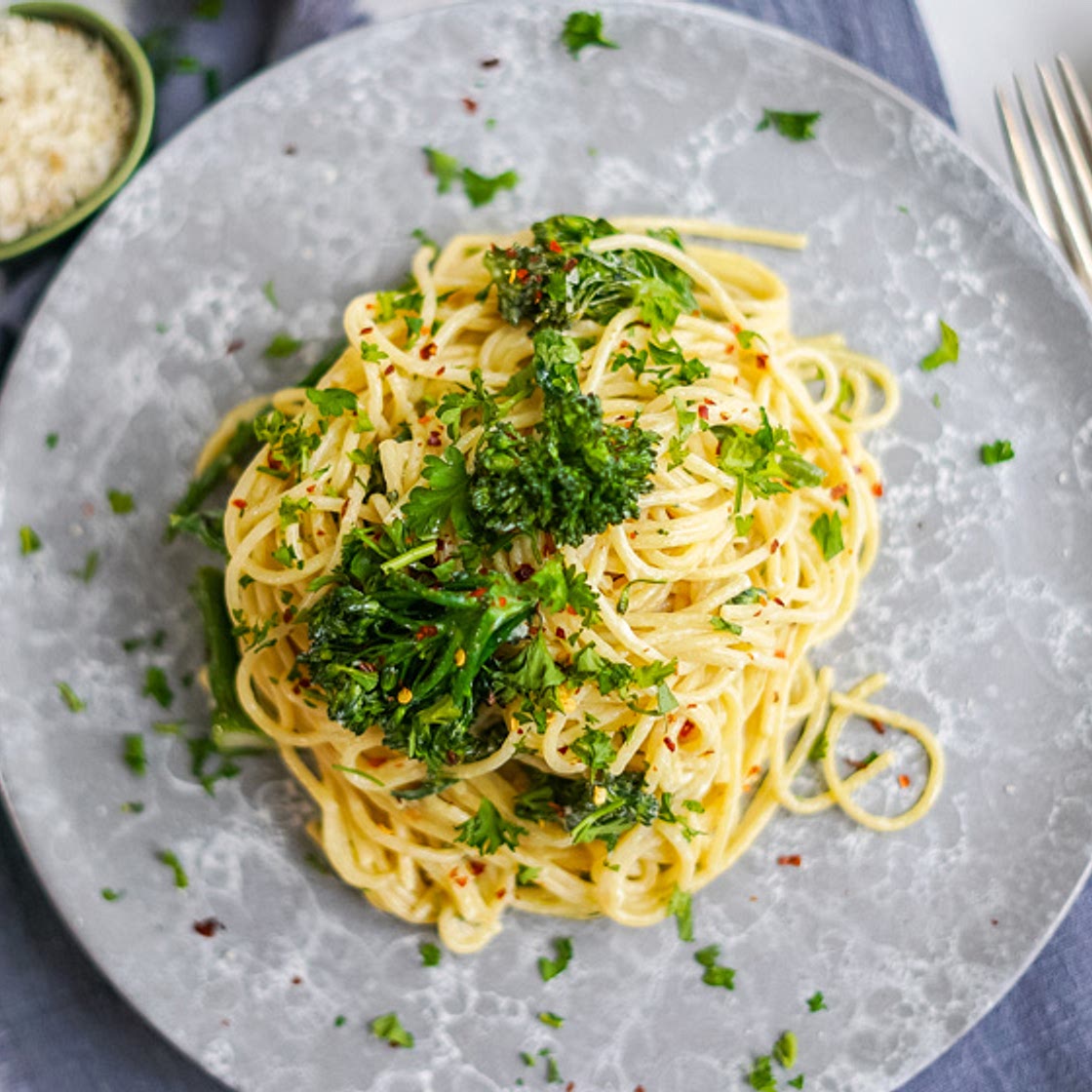 10-Minute Broccolini Pasta Recipe