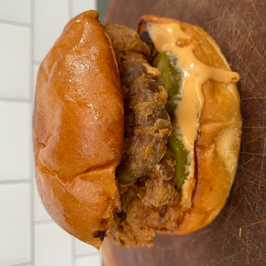 Vegan Popeyes Chicken Sandwich