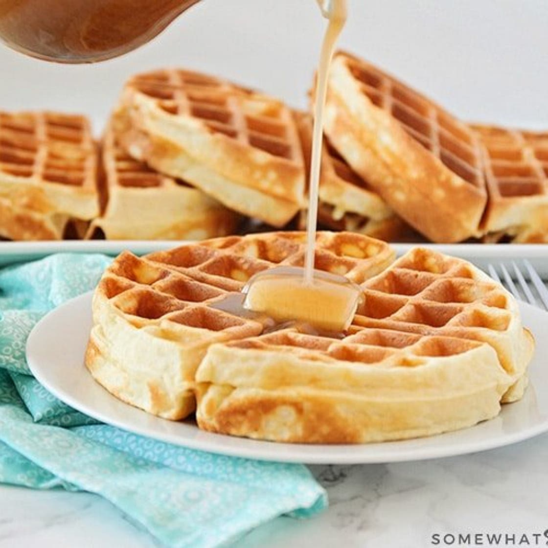 Homemade Belgian Waffles