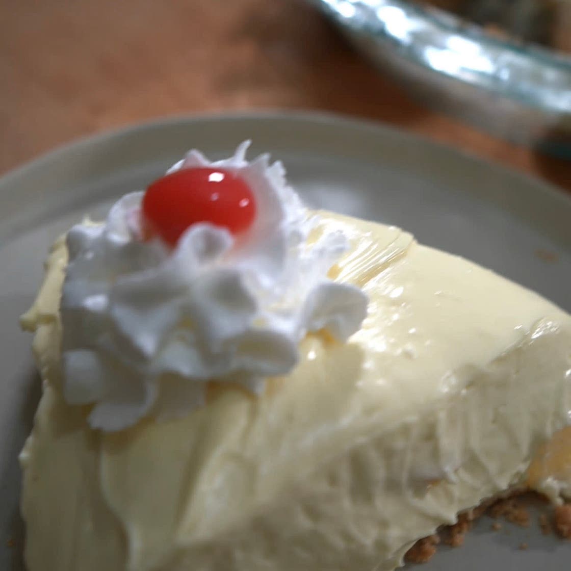 No Bake Pineapple Dole Whip Cheesecake