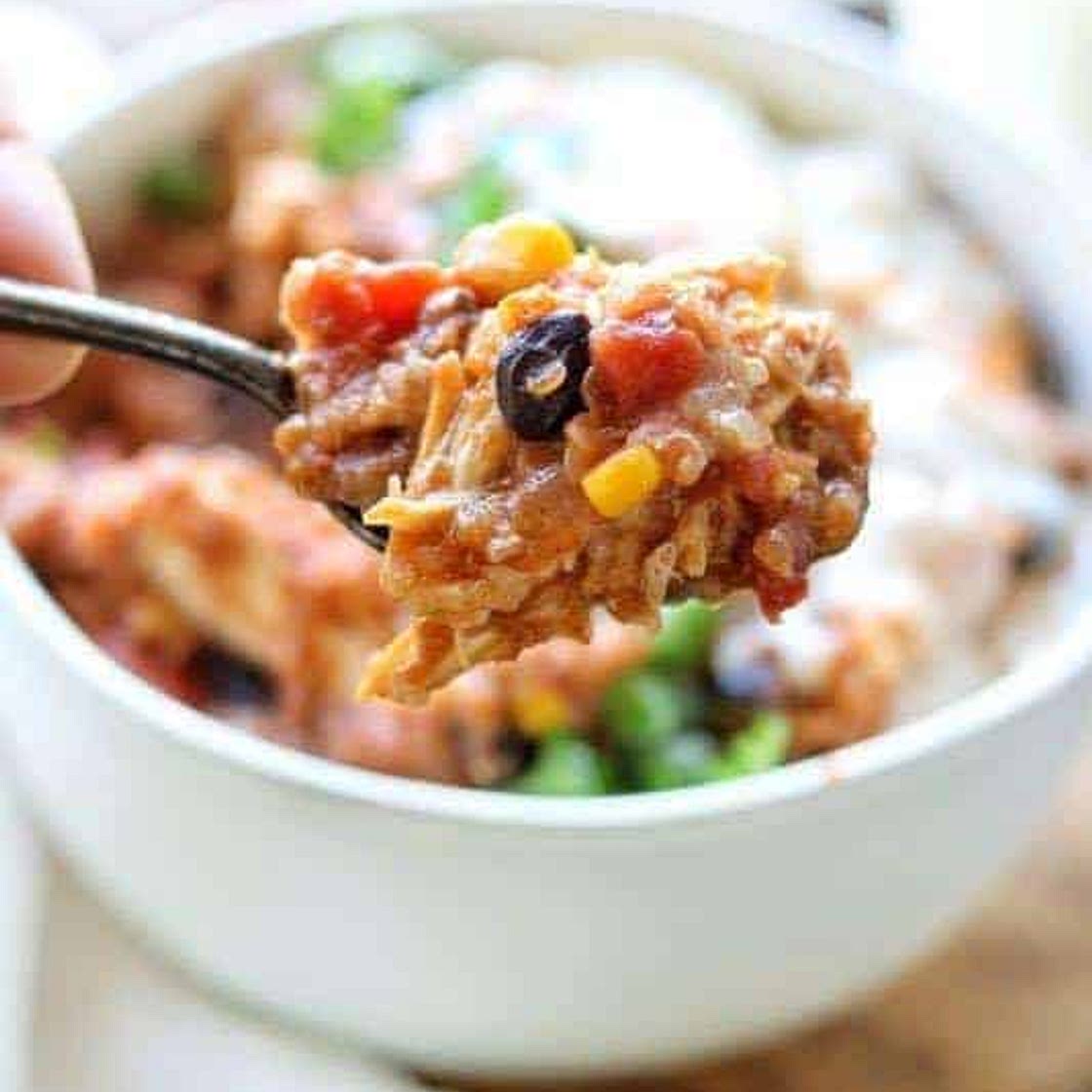 Crockpot Quinoa Chicken
