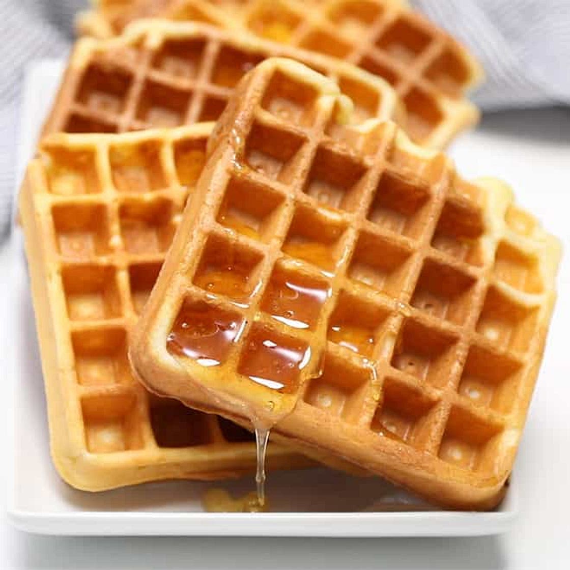 Gluten Free Waffle Recipe | Super Fluffy!