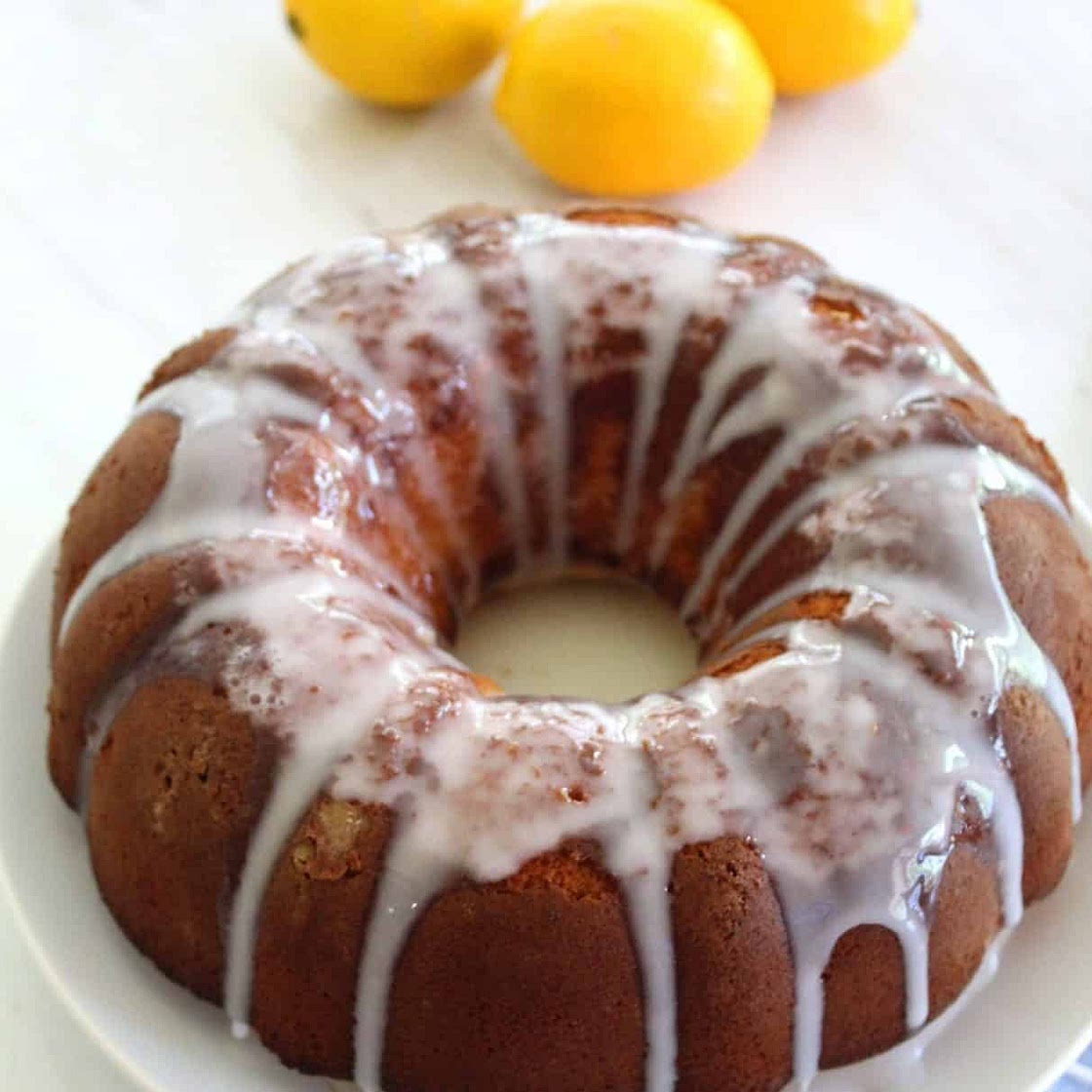 Meyer Lemon Bundt Cake
