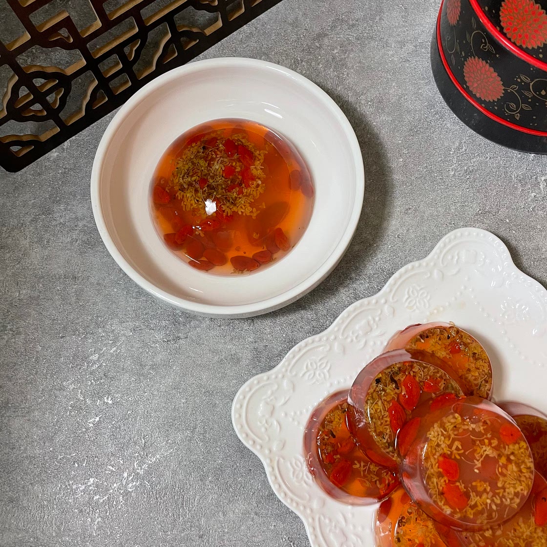 水晶桂花糕 Crystal Osmanthus Jelly Recipe