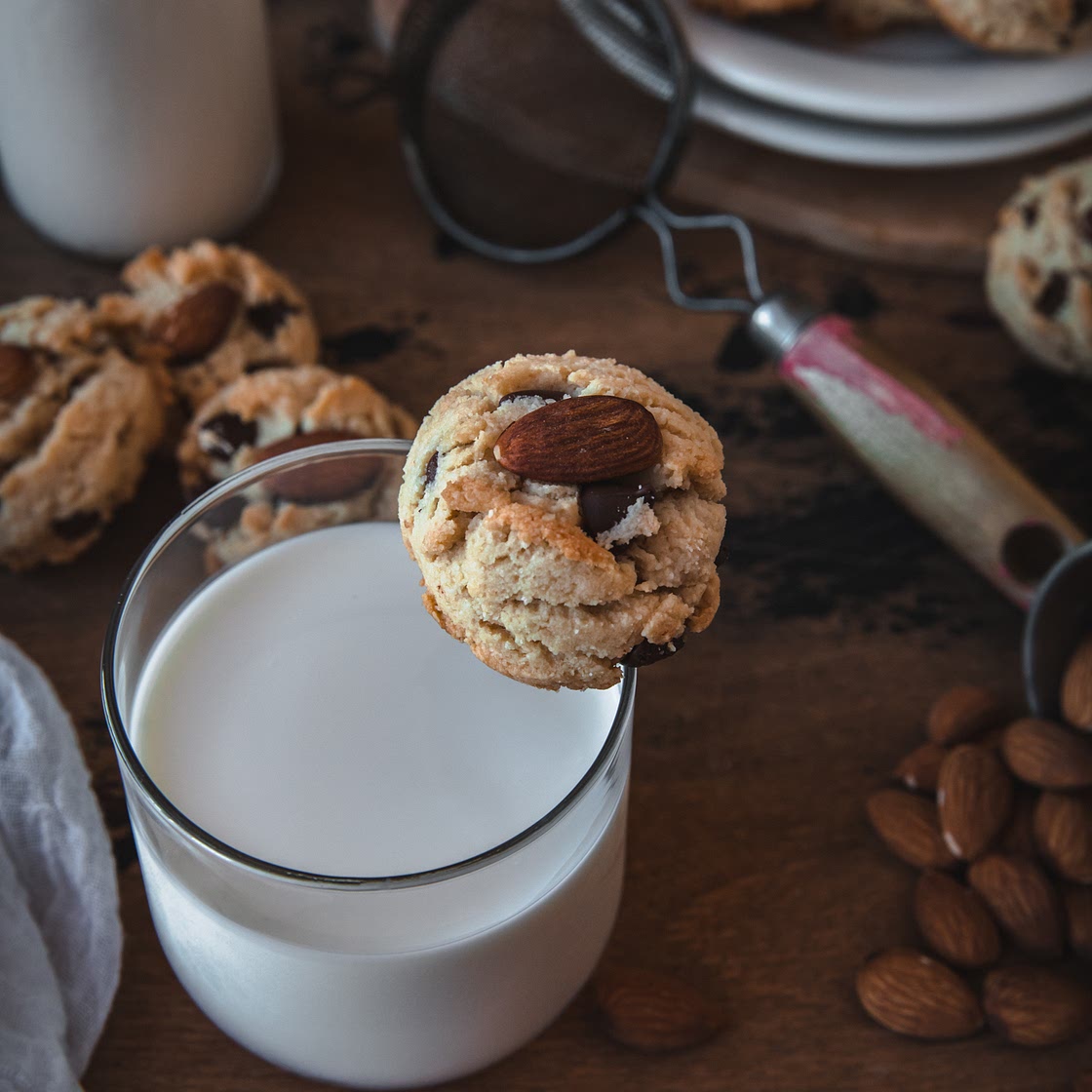Chocolate Chip Almond Flour Cookies