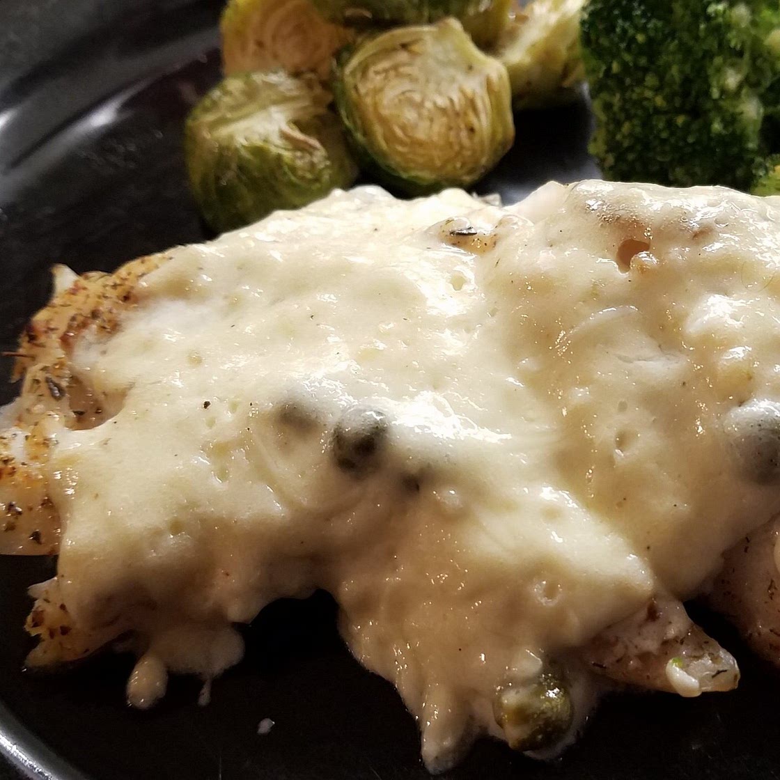 Creamy Parmesan Baked Cod — Spicin' and Dicin'