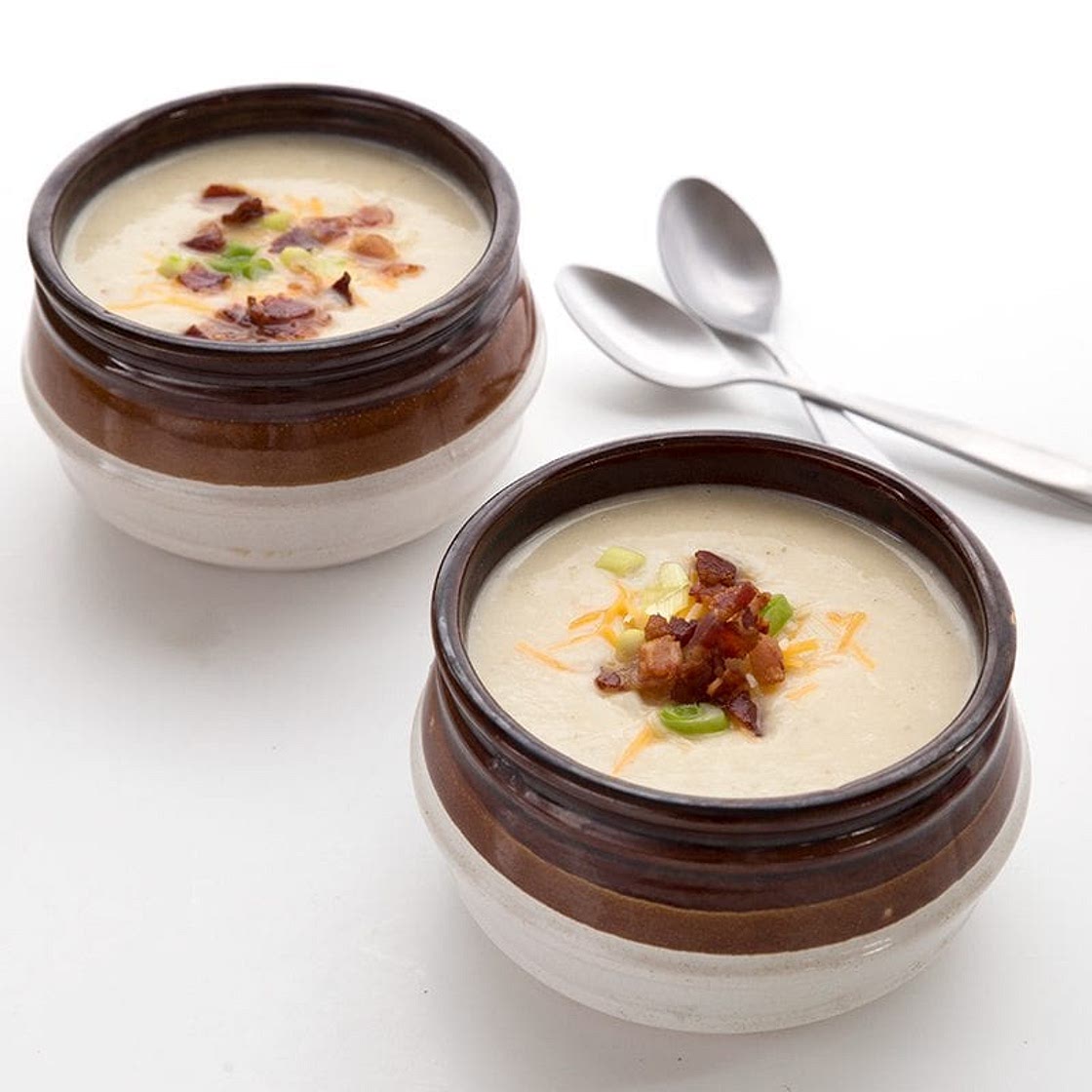 Instant Pot Loaded Cauliflower Soup