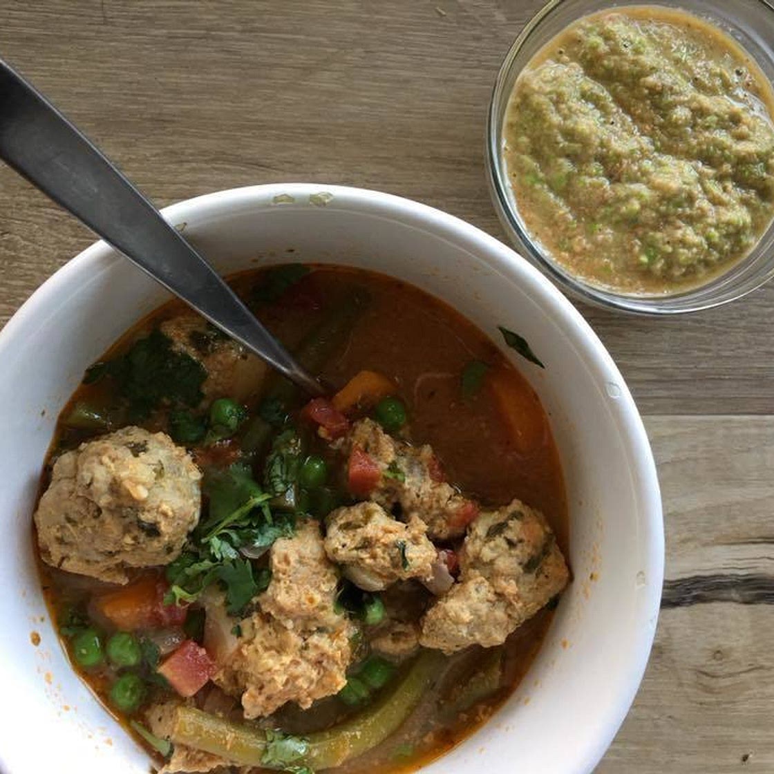 Turkey Albondigas Soup
