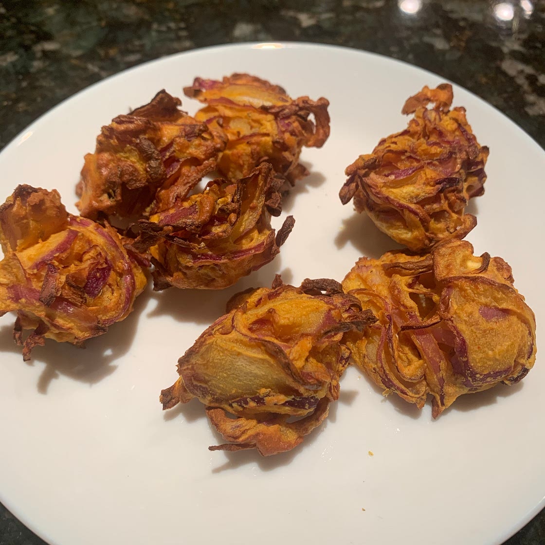 Onion fritters- Air fryer 