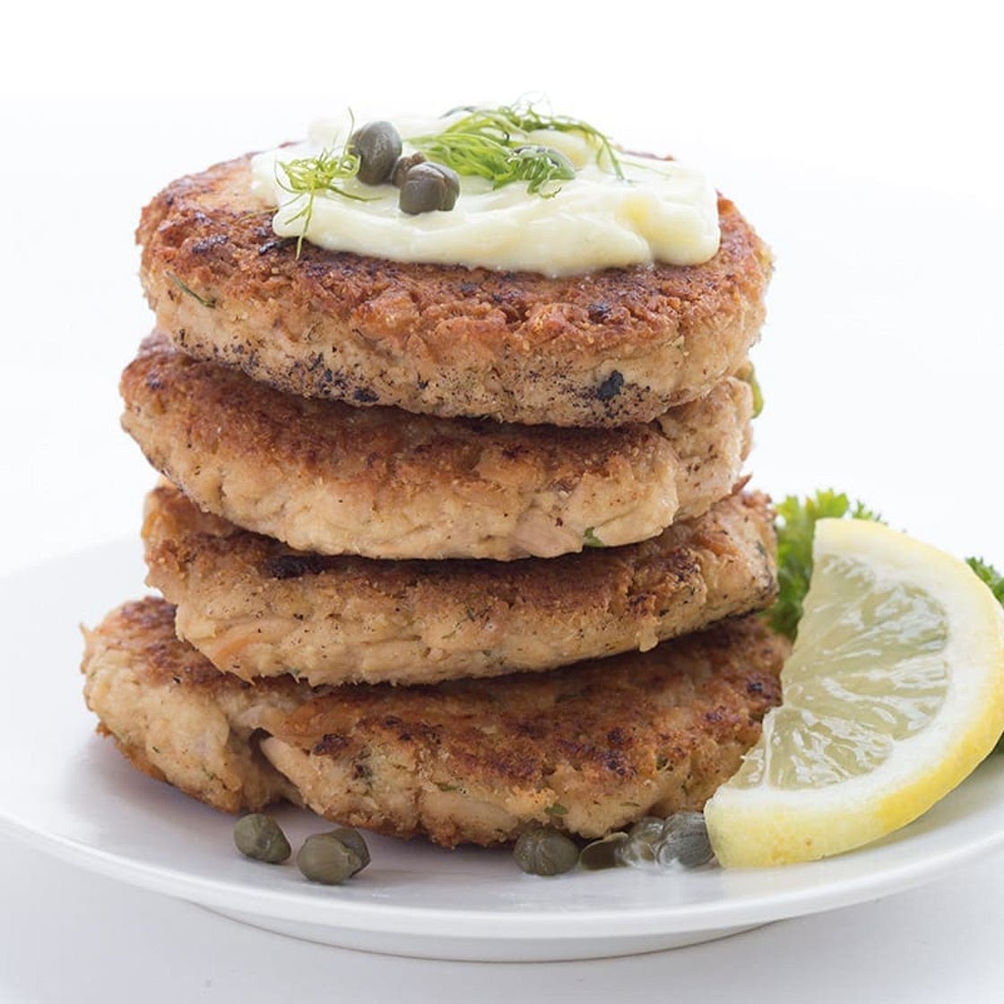 Lemon Dill Tuna Patties