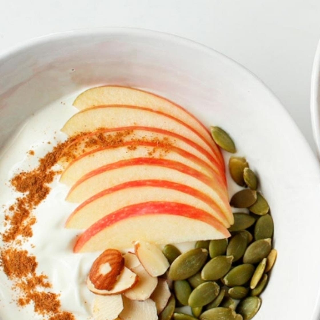 Apple Pie Yogurt Bowls