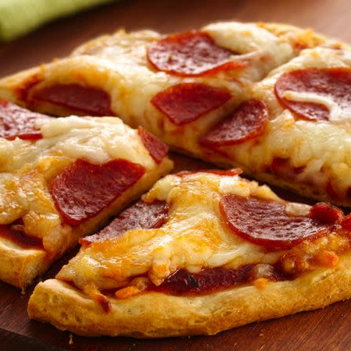 Fast and Easy Personal Lunch Pizza