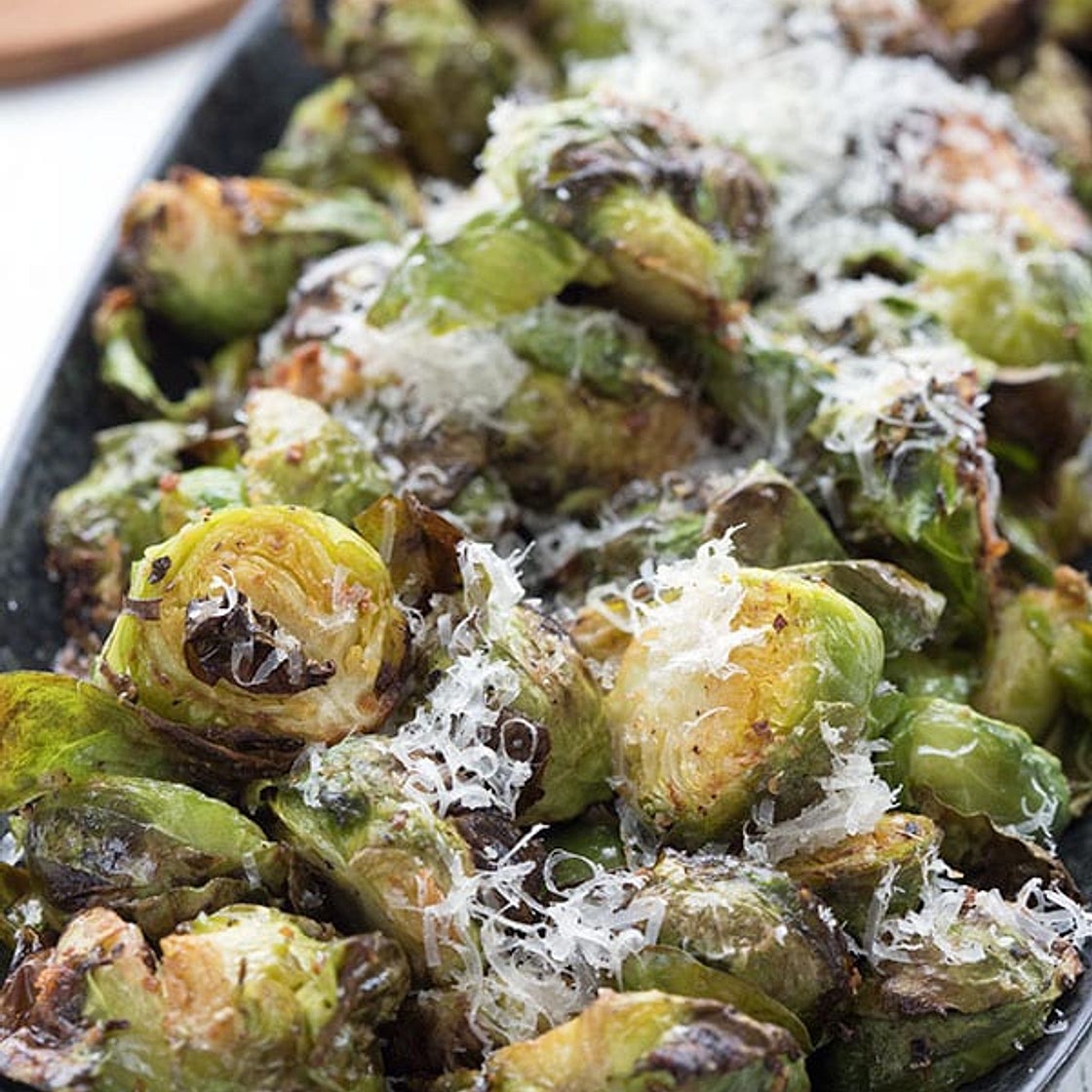 Crispy Air Fryer Brussels Sprouts
