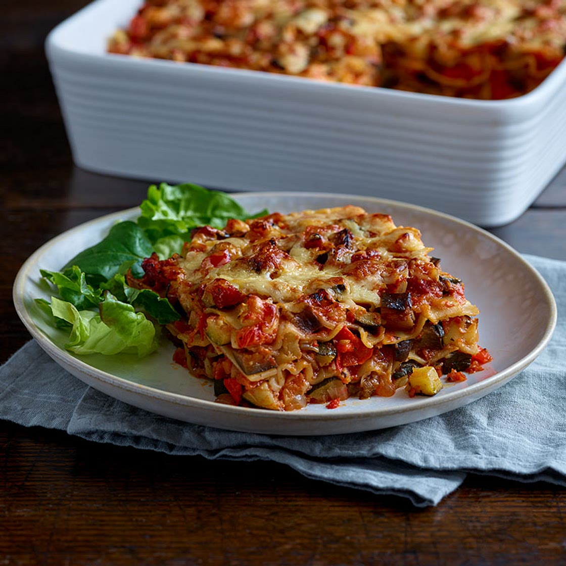 mediterranean vegetable lasagne recipe | Schwartz