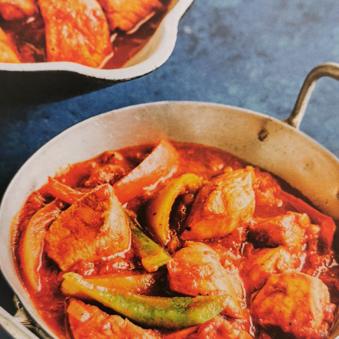 GARLIC and LIME BALTI