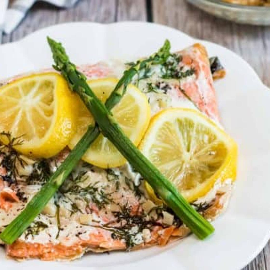 Instant Pot Salmon and Rice