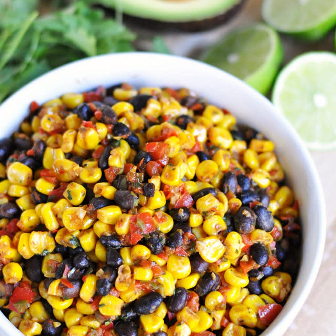 Red and Black Bean Corn Salsa
