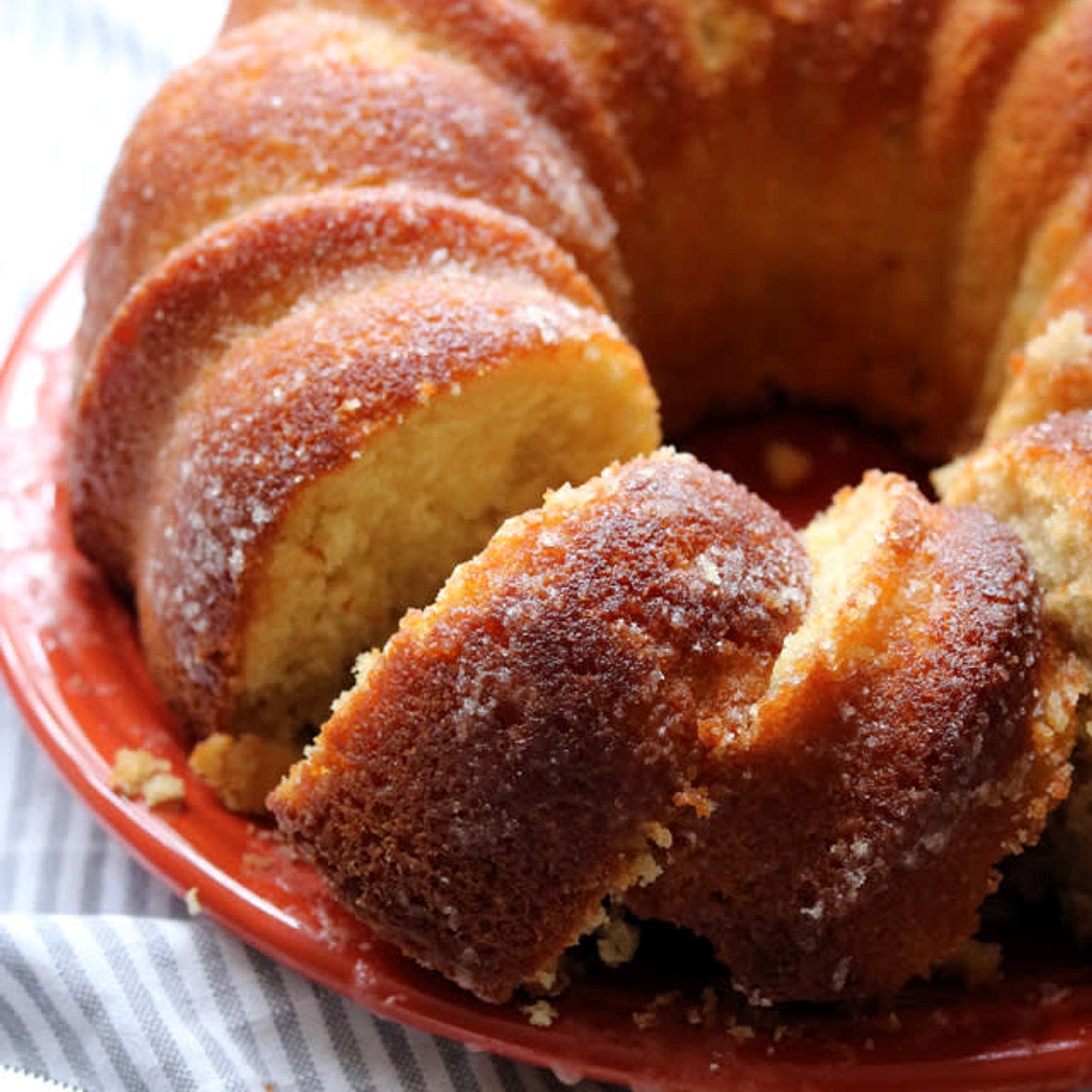 Rumrific bundt cake