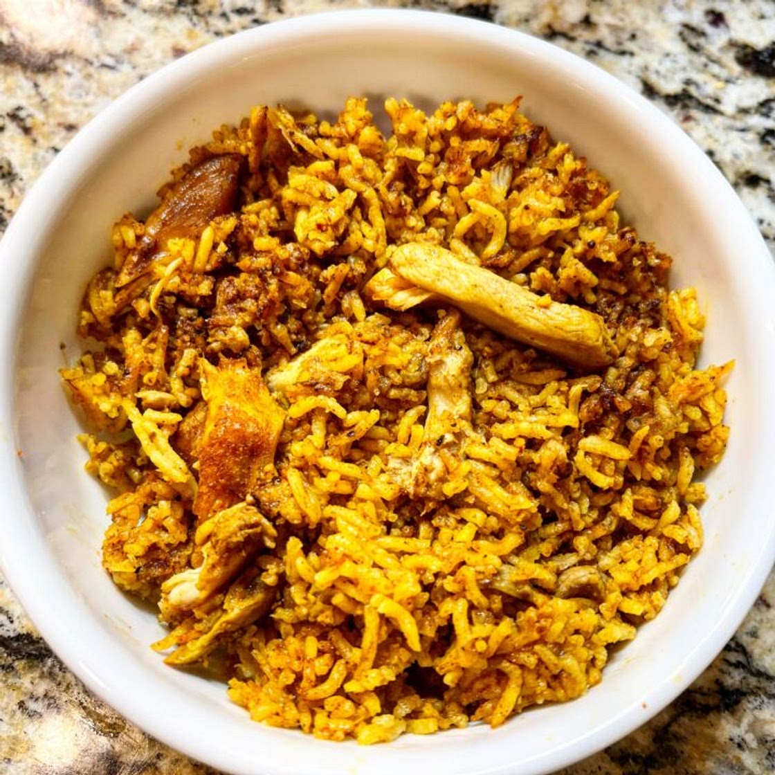 Instant Pot Chicken Shawarma Rice