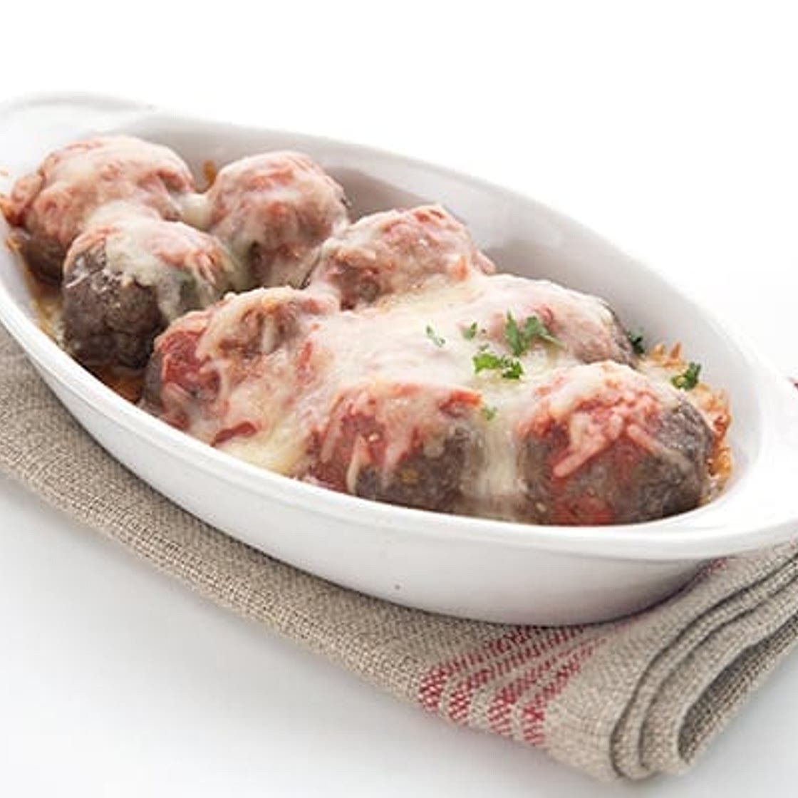 Keto Meatballs alla Parmigiana