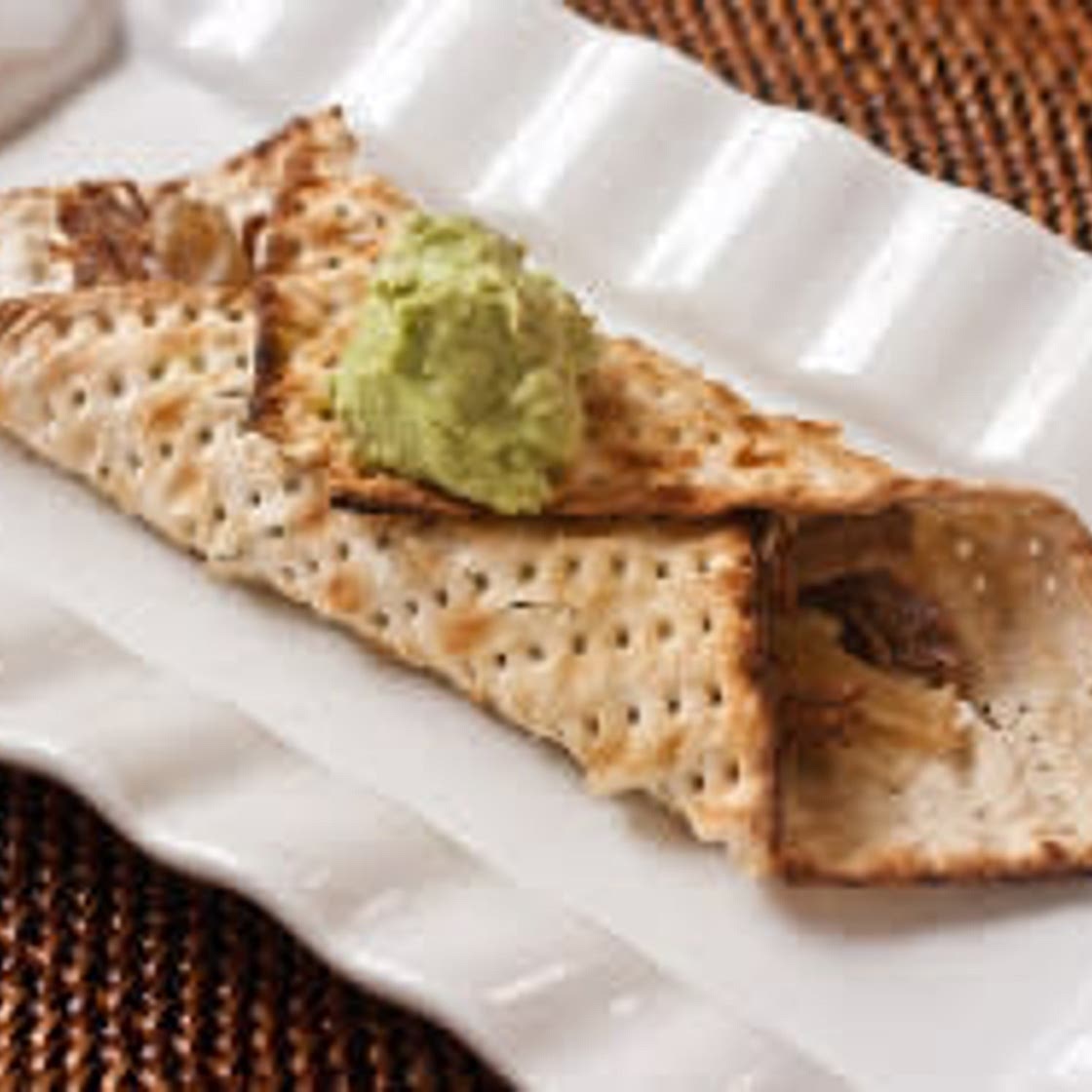 Grilled Matzo Brisket Wraps - Tori Avey