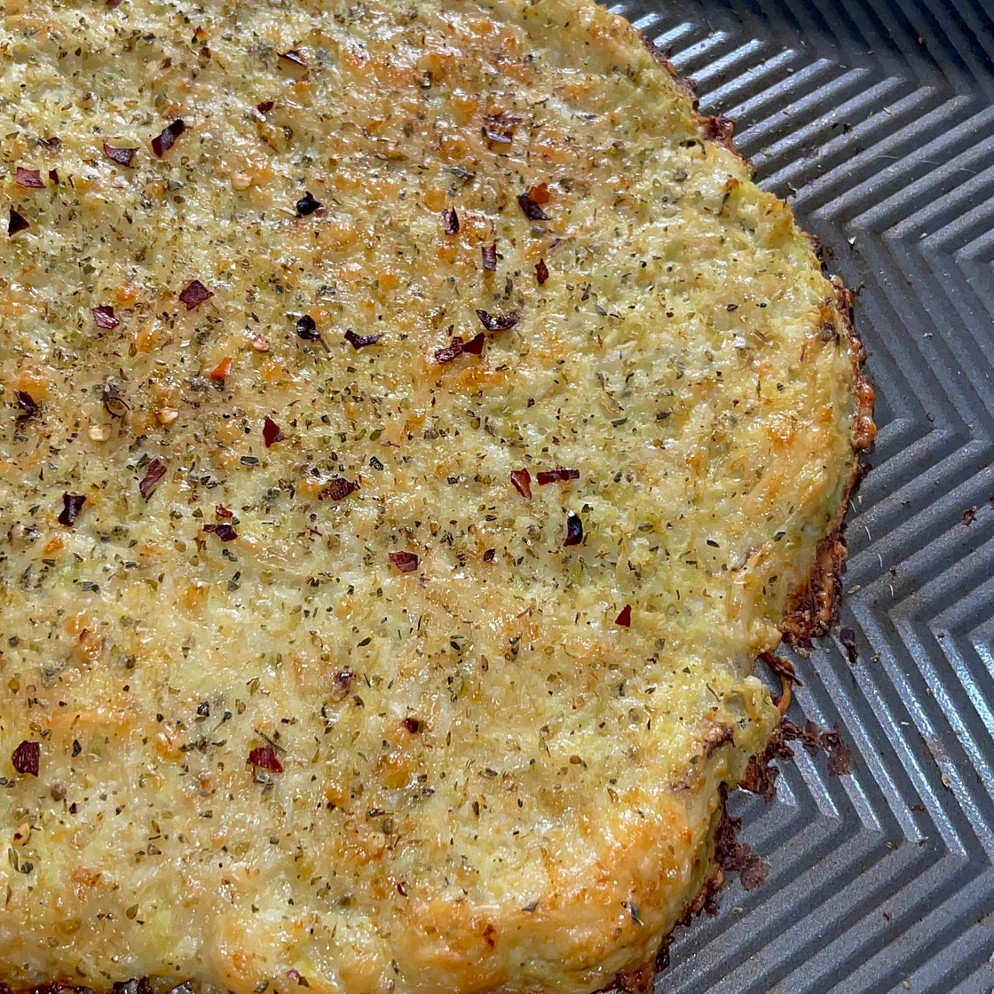 3 Ingredient Cauliflower Crust