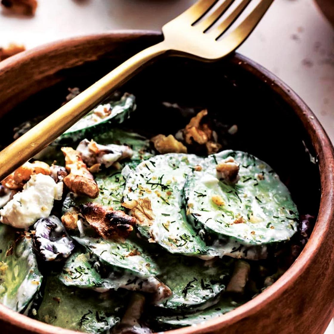 Crunchy Cucumber Dill Salad